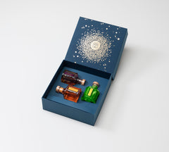 Coffret cadeau diffuseur de parfums d'intérieur assortis : Fico D'Elba, Legno Di Vigna & Arance Di Sicilia